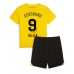 Borussia Dortmund Sebastien Haller #9 Dětské Oblečení Domácí Dres 2023-24 Krátkým Rukávem (+ trenýrky)